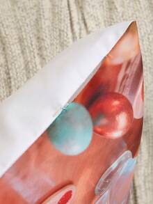 4pcs/1pc Easter Theme Rabbits, Dwarfs, Cute Easter Eggs, Bamboo Basket Prints, Peach Skin Velvet Pillowcases, Sofa, Bedroom Home Decoration, Pillow Core Cushion Covers - Multicolor - View 11