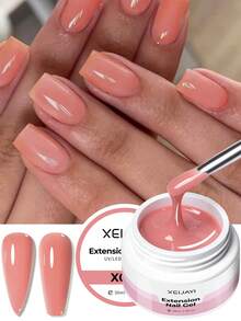 XEIJAYI 18-Color 30ml Crystal Nail Extension Gel , Clear Builder Gel For Natural Nail Tips, Soak Off UV/LED Gel With High Gloss Finish, Professional Salon & DIY Manicure Supplies, Long Lasting Nail Art - Multicolor - View 16