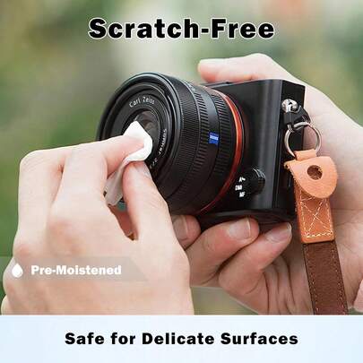 110 Individually Wrapped Defogger Wipes, Gamuza para Gafas Antivaho, Toallitas Húmedas para Lentes, para Gafas, Pantallas, Cámaras, DescontaminaciónVersión mejorada