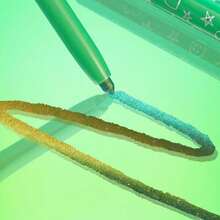 ColourPop Crème Gel Waterproof Chrome Eyeliner - 18HR Wear, Ultra-Pigmented Eyeliner Pencil With Matte &Amp; Metallic Finishes - Smudge-Proof, Vegan &Amp; Cruelty-Free - Wild Idea (0.01 Oz) - ColorF - 查看 7