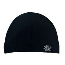 Synaworld品牌刺绣套头针织帽，流行街头嘻哈骷髅帽，复古针织帽