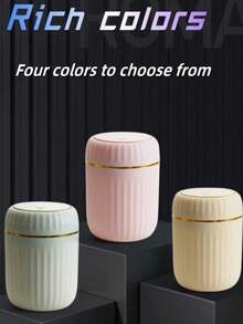 Light Luxury Press-Type Desktop Trash Can, Creative Small Coffee Table, Office, Living Room, Study With Lid Trash CanThe Small Desktop Trash Can Is Suitable For Homes, Offices, Kitchens, Dressing Table Tops, Bedrooms And BathroomsNot Only Is It Convenient For You To Use, But It Can Also Effectively Reduce The Spread Of Odors And Isolate Fruit Flies