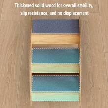 3/2-Story Pet Assistance Tools, Pet Wooden Stairs, Pet Game Tools - Multicolor - View 6