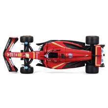 BURAGO 1:43 比例 2024 法拉利 SF24 F1 一级方程式赛车合金模型车，发条驱动，耐候塑料材质，按钮操作，收藏级玩具车 - #16 - 查看 4