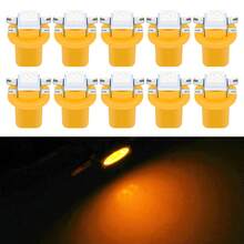 10个T5 B8.5D LED灯泡 5050SMD 汽车仪表盘指示灯 12V 汽车配件 - 均碼 - 查看 13