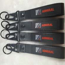 Creative Woven Ribbon Keychain Pendant And Modified Motorcycle Hook Gift Embroidered Eagle Beak Metal Keychain - 1 - View 3