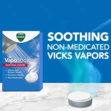 Tabletas Vicks VapoShower de vapores calmantes - 5 unidades - Por defecto - Ver 7