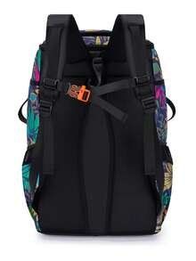 1pc Baseball Equipment Bag, Outdoor Sports Style, With Separate Shoe Compartment, Unisex Backpack, Baseball Bag, Outdoor Sports Bag, Equipment Storage Bag, Water-Resistant Oxford Cloth, Can Hold Helmet, Baseball Glove, Baseball Bat And Other Equipment - Multicolor - View 6