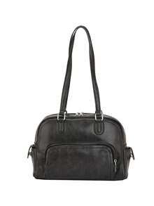 Bolso de cubo de gran capacidad de color marrón vintage, bolso de hombro, bolso cruzado, bolso casual de negocios para el viaje diario de las mujeres, bolso estudiantil de moda, adecuado para el trabajo, las compras y el uso diario, bolso de mujer retro, nuevo bolso de mujer de gran capacidad y moda