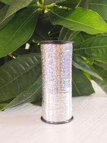 1 卷，闪亮金属卷曲丝带，适用于工艺品、礼品和装饰品 - 100 码卷曲气球丝带，适用于婚礼、生日等！，