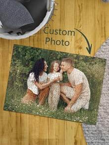 1pc Customized Photo Puzzle, Personalized Photo Collage Service Providing 35 To 1000 Photos, Party Gift, Anniversary Gift, Teacher's Day Gift (For Family And Friends), Christmas Gift (For Family And Friends), Room Decor, Party Decor, Wedding Decor (150-Piece Puzzle Is Smaller Than 35-Piece, But Maintains The Same Overall Size.)