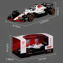 Burago New 1/43 F1  RB20 2025 Model Car (Premium Version) #1  #11 Sergio Perez With Helmet,  F1 Diecast Model Car With Acrylic Display Case, Birthday Holiday Gift, Decoration - RB21 JP GP-#1 - View 11