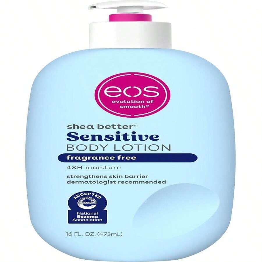 Eos Shea Better Body Lotion Vanilla Cashmere, 24-Hour Moisture Skin Care, Lightweight &Amp; Non-Greasy, Natural Shea, Vegan, Vanilla Body Lotion, 16 Fl Oz - MàuC - Xem 1