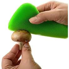 Norpro 1090 - Cepillo para Polvo de Silicona para Platos con Pajarita, Color(Verde) - Multicolor - Ver 3