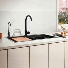 YUNRUX Kitchen Sinks - Black - View 9