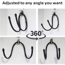 Soporte de pared para yoga, rodillo de espuma y toallero, estante de almacenamiento para colgar correa de yoga y bandas de resistencia en tu clase de fitness o gimnasio en casa, tamao ajustable, - rosado, anaranjado - Ver 5