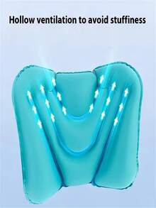Portable Inflatable Lumbar Pillow - Suitable For Long-Distance Flights, Car Use, And Office Work, Travel Mat For Camping And Outdoor Activities, Compact Design With Durable Fabric Cover - Multicolor - View 7