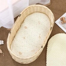 Soft Warm Anti-Slip Crib Pad, Plush Fabric, Newborn Baby Nursery Supplies