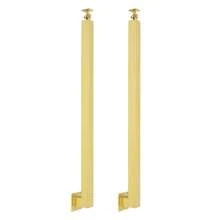 2Pcs Stair Baluster Posts Adjustable Stair Railing Posts For Deck Balcony Stair - 1Gold - View 5