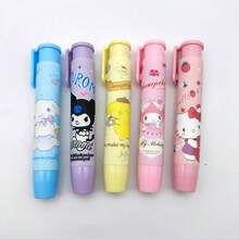 Sanrio 1个三丽鸥橡皮擦 动漫旋律库洛米卡通橡皮擦 文具清洁无痕橡皮擦