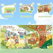 beartale 10 Books My First I Can Read Phonics English Picture Story Book For Toddler Kids Preschooler Early Reader - Book Set Learn To Read Featuring Short And Long Vowel Sounds For Vocabulary Building Bedtime Stories Reading Game Educational Book, Student, Stationery, School Supplies, Teaching Supplies, Learning Games, Kids Stocking Fillers, Kids Christmas Gifts, Party Games, Concentration Games For Children, Kids Educational Games, Kids Toys - Multicolor - View 9