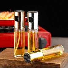 A 100ml/200ml Glass Oil Spray Bottle, Kitchen Spray Push-Type Barbecue Oil Spray Pot, Fitness Home Kitchen Cooking Oil Olive Oil Atomization Oil Control Pot - Multicolor - View 8