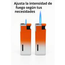 6 Piezas Encendedor Soplete Antorcha Regargable Para Cocina,Metal - Multicolor - Ver 2