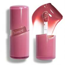 hince Raw Glow Lip Tint RAW FIG 12 4ml - Stain Glazed, Glossy Dewy Lip Gloss, Non Sticky & Long Wearing For Natural Glass Glow, Hydrating, Moisturizing Liquid Lipstick, Vegan - 原圖 12 - 查看 1