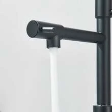 Kitchen Faucet - Matte Black - View 8
