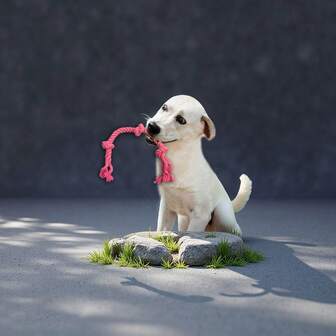 2 piezas Juguete de cuerda para perros, juguetes masticables duraderos para perros masticadores agresivos, juego interactivo de tira y afloja y limpieza dental para mascotas de razas pequeñas a medianas, se entregarán colores y longitudes aleatorias, longitud de 25 cm/9.84 pulg. a 40 cm/15.74 pulg.