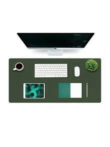 Leather Office Desk Pad, Office Mat, Large Mouse Pad, Makeup Pad, Placemat, Anti-Slip PU Leather Blotting Paper, Laptop Desk Mat, Waterproof Writing Pad, Suitable For Office And Home - Multicolor - View 60