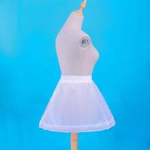 1pc Flower Petticoat, Princess Dress, Short Lolita Style Tulle Skirt Lining, Handmade