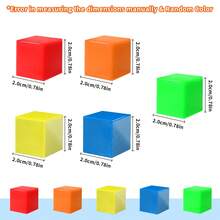 Magnetic Cube Building Blocks, STEM Educational Toy, Suitable For Boys And Girls 3+ Years Old, Essential Teaching Toy To Inspire Creativity And Promote Brain Development - Multicolor - View 4