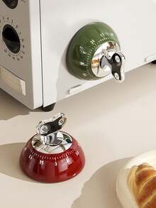 1PC TIMERS FOR COOKING,Kitchen Cooking Timers 60 Minutes Magnetic Cooking Timer Manual Countdown Alarm Clock For BBQ Grilling ,Prevent Food From Burning, No Electricity, Mechanical Alarm Clock - Multicolor - View 6