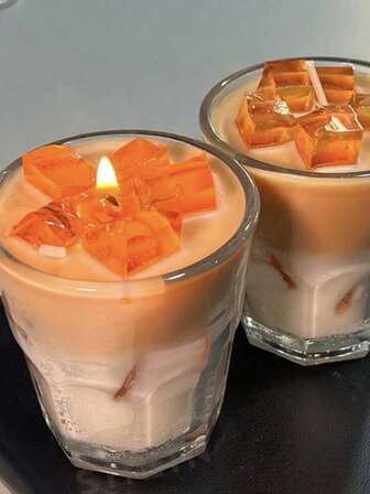 300G Small Coffee Cup Scented Candle Ins Style Rich Caramel Coffee Aroma Candle Gift Birthday Gift Toffee Aroma Candle