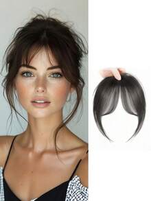 1pc Seamless Mesh Wig Cap With Bangs And Adjustable Button, Perfect Fit On Scalp, Ideal Wig Choice For Ladies. This Fantasy-Themed Wig For Women Is Suitable For Commuting And Travel. Can Be Used As Hair Accessories Such As Hair Clips, Hair Pins, And Hair Claws., Hair Extension, Hair Piece, Head Accessories - Nhiều màu - Xem 13