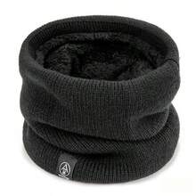 1pc Thick High-Quality Neck Gaiter - Windproof Face Mask Neck Warmer Scarf - Unisex Winter Warm Essential - Perfect For Cold Weather - Multicolor - View 10