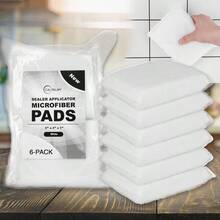 AWYYProfessional Microfiber Sealer Applicator Pad The Perfect Tool To Apply Sealer To  Stone And Tile Like Marble Granite Concrete And Slate White - 6Pads - View 5