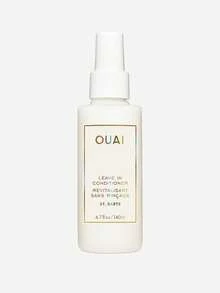 OUAI 免沖洗護髮素 140ml 正裝，輕盈精華質地，不油膩清爽，植物萃取，深層滋養，長效保濕，修復受損，撫平毛躁，日常護髮，快速保養，140ml/4.7 Fl.Oz - 140毫升 - 查看 11