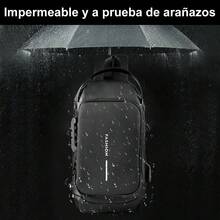 YC-HOGAR Men Crossbody Bags - Black - View 8