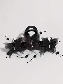 topshiny 1 件多层网状蝴蝶发夹，高品质时尚女士发饰发夹发夹发夹发夹发夹发夹秋冬发饰女士度假装女士 - 彩色 - 查看 10