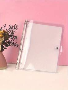 Nail Art Album, Collection Album, Nail Piece Style, Wearable Nail Display Album, With Inner Pages - Clear - View 6