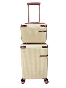 New Model Travel Suitcase !! - 米色 - 查看 5