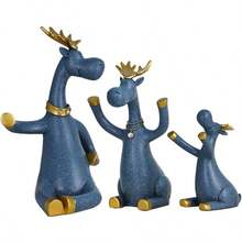 YZYMEN Hot Creative Cartoon Wine Rack Decoracion Vino Gabinete Decoraciones 3 Paquetes (Color : B) Commemoration Day - B - Ver 5
