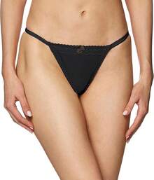 Vicky Form Moderno Tanga Mujer - Negro - Ver 1