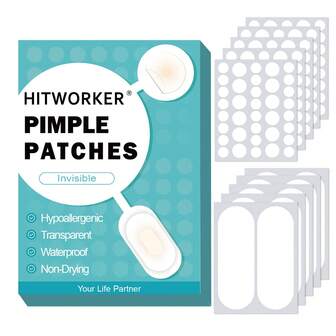 380 ชิ้น แผ่นแปะสิวสีเบจอ่อนและสีอ่อน - ปราศจากน้ำหอม ใช้สำหรับปกปิดสิวและรอยตำหนิ เหมาะสำหรับทุกสภาพผิวสีเบจอ่อน ทำความสะอาดอย่างอ่อนโยน ผลิตภัณฑ์ดูแลผิวสำหรับผู้ใหญ่ทั้งชายและหญิง แผ่นแปะสิวบนใบหน้า อุปกรณ์เสริมสำหรับการดูแลผิว ดีไซน์แผ่นแปะเรียบง่าย ผลิตภัณฑ์ดูแลผิวปราศจากน้ำหอม