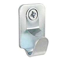 Ganchos de  resistentes para fotos Paquete de 3 30 lbs/15 kg de carga - plateado - Ver 1