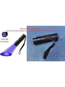 1pc 51LED UV Violet Light Flashlight, 395nm Money Detector, Pet Urine &Fluorescent Agent Checker - Multicolor - View 15