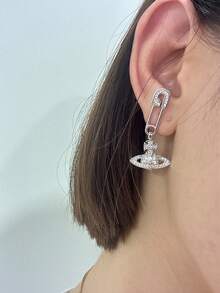 Vivienne Westwood Lucrece Earrings - 銀色 - 查看 9