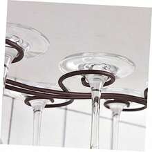 YCabilock Estante Para Copas Invertido Wine Rack Portavasos Estante Para Vinos Easy Access - comosemuestra - Ver 3